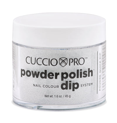 CP Dipping Powder 45g 5538 Silver w/Silver Glitter