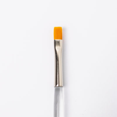 Pinsel Gel gold flach 4 mit Acrylstiel